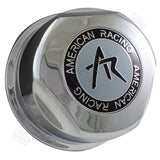 American Racing Wheels Chrome Custom Wheel Center Cap # 1307100S / CAP F-050 (1 CAP) - Wheelcapking