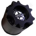 American Outlaw Wheels Flat Black Custom Wheel Center Caps # BC-893 (4 CAPS) - Wheelcapking