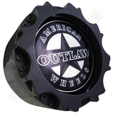 American Outlaw Wheels Gloss Grey Custom Wheel Center Cap # BC-895 (4 CAPS) - Wheelcapking