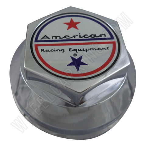 American Racing Wheels Chrome Custom Wheel Center Caps # 898005A / F204-25 (1 CAP) - Wheelcapking