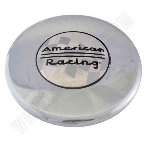 American Racing Chrome Custom Wheel Center Caps # F106-21 / 1654100010 (1 CAP) - Wheelcapking