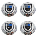 Asanti Wheels Chrome Custom Wheel Center Cap # C-100 / ASANTI-FS-CAP (4 CAPS)