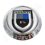 Asanti Wheels Chrome Custom Wheel Center Cap # C-100 / ASANTI-FS-CAP (1 CAP)