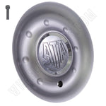 ATA Wheels Silver Custom Wheel Center Caps # H-40 (4 CAPS) - Wheelcapking