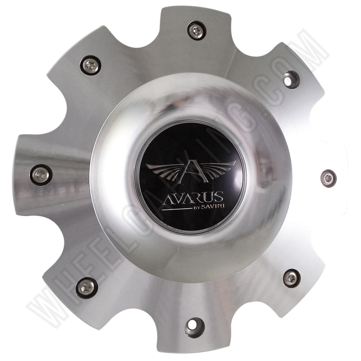 Avarus Wheels Metal / Silver Custom Wheel Center Caps # MS-CAP-Z216 W ...