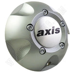 Axis Vortex Wheels Silver Custom Wheel Center Cap Caps Set of 1 # ALT - Wheelcapking