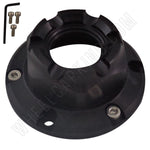 Axis HIRO Wheels Flat Black Custom Wheel Center Cap (4 CAPS) - Wheelcapking