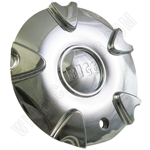 Bigg Wheels Chrome Custom Center Caps NOS Set of 4 # PD-CAPSX-P5174 / LG1011-21 - Wheelcapking