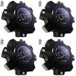 Black Rhino M-916 BK01 Wheel Center Cap Gloss Black (4 CAPS) - Wheelcapking