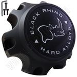 Black Rhino C609805-CAP Wheels Black Custom Wheel Center Caps (1 CAP) - Wheelcapking