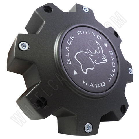 Black Rhino M-916 / CAP M-916GM20 Wheel Center Cap Grey (4 CAPS) - Wheelcapking