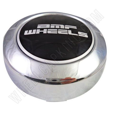 BMF Wheels Center Caps Chrome Shorty - Fits All 8 Lug (1 Cap) BMF Logo - Wheelcapking