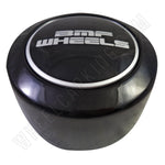 BMF Wheels Center Caps Gloss Black TALL - Fits All 8 Lug (1 Cap) BMF Logo - Wheelcapking
