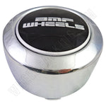 BMF Wheels Center Caps Chrome TALL - Fits All 8 Lug (1 Cap) BMF Logo - Wheelcapking