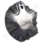 CABO Wheels Chrome Custom Wheel Center Cap Set of FOUR # 302L185 - Wheelcapking