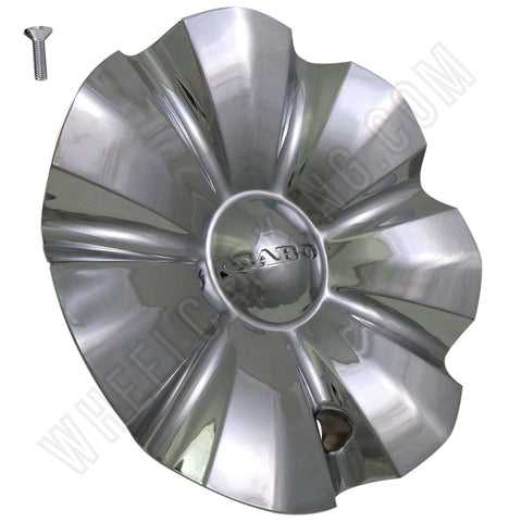 Cabo Wheels Chrome Custom Wheel Center Caps # C-176-1 (4 CAPS) - Wheelcapking