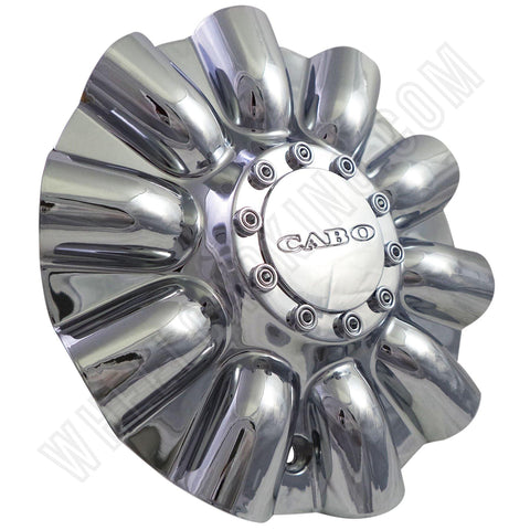 Cabo Wheels Chrome Custom Wheel Center Cap # C-177-1 (4 CAPS) - Wheelcapking