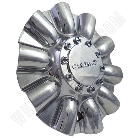 Cabo Wheels Chrome Custom Wheel Center Cap # C-177-2 (4 CAPS) - Wheelcapking