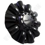Cabo Wheels Gloss Black Custom Wheel Center Cap # C-177-1 (1 CAP) - Wheelcapking
