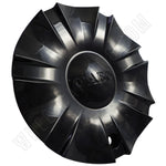 CABO Wheels Gloss Black Custom Wheel Center Cap # C120301-CAP (1 CAP) - Wheelcapking