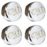 Cali Offroad # C109108B04 / 12722012F-4 Chrome Wheel Center Cap (4 CAPS) TALL