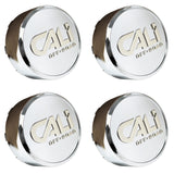 Cali Offroad # C109108B04 / 12722012F-4 Chrome Wheel Center Cap (4 CAPS) TALL