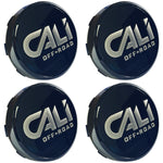 Cali Offroad Wheels Rim Center Hub Cap Gloss Black # C109108B02 / 12722012F-2 (4 CAPS)