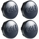 Cali Off-Road Matte Black Snap In Wheel Rim Center Cap C109109MB02 / 127220F-2 (4 CAPS)