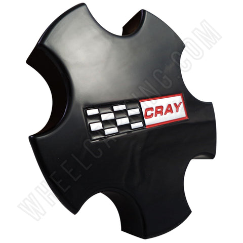 Cray Black Custom Wheel Center Caps # PCE78-GB / C-E78 NEW! (SET OF 1) - Wheelcapking
