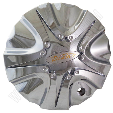 Diamo Wheels Wheels DIAMO-1 10K Chrome Custom Wheel Center Caps (1 CAP) - Wheelcapking