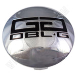 Double G Wheels Chrome Custom Wheel Center Cap # 126K81 / 126K532A (4 CAPS) - Wheelcapking
