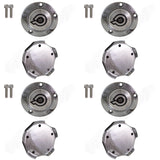 Dropstars Wheels Chrome Custom Wheel Center Caps # 1092L93 / DS07250011 / S708-56 (4 CAPS)
