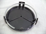 Rovos Wheels Gloss Grey Custom Wheel Center Cap # GGM (4 CAPS) - Wheelcapking