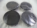 Rovos Wheels Gloss Black Custom Wheel Center Cap # GB (4 CAPS) - Wheelcapking