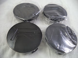 Rovos Wheels Gloss Black Custom Wheel Center Cap # GB (4 CAPS) - Wheelcapking