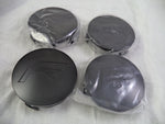 Rovos Wheels Satin Black Custom Wheel Center Cap # SB (4 CAPS) - Wheelcapking