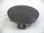Rovos Wheels Satin Black Custom Wheel Center Cap # SB (4 CAPS) - Wheelcapking