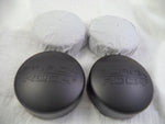 Black Rock Wheels Flat Black Custom Wheel Center Cap # 330732RB / 311122 (4 CAPS) - Wheelcapking