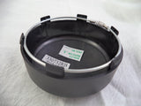Black Rock Wheels Flat Black Custom Wheel Center Cap # 330732RB / 311122 (1 CAP) - Wheelcapking