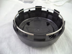 BMF Wheels Center Caps Flat Black Shorty- Fits All 8 Lug (1 Cap) BMF Logo - Wheelcapking