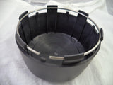 BMF Wheels Center Caps Flat Black TALL - Fits All 8 Lug (1 Cap) BMF Logo - Wheelcapking