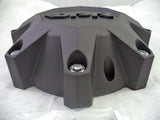 DPR Wheels Flat Black / Black Logo Custom Wheel Center Cap # A01-Z-CAP TALL (1 CAP) - Wheelcapking