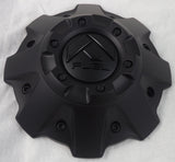 Fuel Offroad Wheel Center Cap 1001-63MBGB Flat Black / Gloss Logo 5+6 Lug (4 CAPS) - Wheelcapking