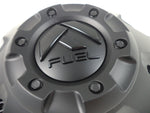 Fuel Offroad Wheel Center Cap 1001-63MBGB Flat Black / Gloss Logo 5+6 Lug (4 CAPS) - Wheelcapking