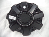 Fuel Offroad Wheel Center Cap 1001-63MBGB Flat Black / Gloss Logo 5+6 Lug (4 CAPS) - Wheelcapking