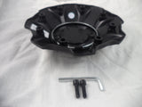 Fuel Offroad Wheel Center Cap 1001-63MBGB Flat Black / Gloss Logo 5+6 Lug (4 CAPS) - Wheelcapking