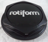Rotiform Wheels Gloss Black Custom Wheel Center Cap HEX NUT # 36390-02 (4 HEX) - Wheelcapking