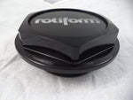 Rotiform Wheels Gloss Black Custom Wheel Center Cap HEX NUT # 36390-02 (4 HEX) - Wheelcapking