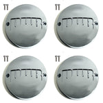 Dub Wheels Chrome Custom Wheel Center Cap # 8530-15 (4 CAPS)