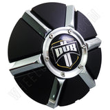 DUB Wheels Big Homie Chrome on Black Wheel Center Cap # 3810-11 (1 CAP) - Wheelcapking